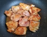 簡単夕飯！鶏もも肉味噌照り焼きチキン弁当おつまみ作り方7写真