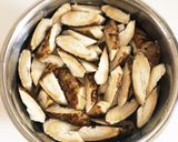 鶏ごぼうの煮物作り方1写真