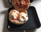 ゆで卵のホットサンド作り方3写真