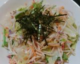 簡単！美味しい♪大根と鮭フレークのサラダ作り方3写真