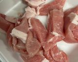 ほたてごはんand豚と野菜の生姜焼きと鯛作り方9写真