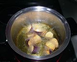 母の味。かりかり大学芋（＾-＾）作り方2写真
