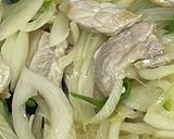 ほたてごはんand豚と野菜の生姜焼きと鯛作り方14写真