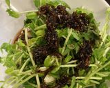 豆腐と豆苗の昆布サラダ作り方5写真