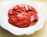 夏にぴったり。トマトの牛肉乗せ。作り方2写真