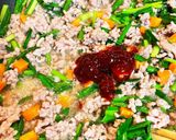 今朝の4w1hサンド「ビビンバ風」作り方1写真