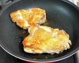 鶏ももカリッと！オニオンソースで〜作り方4写真