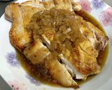 鶏ももカリッと！オニオンソースで〜作り方11写真