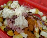 レンジで！さつまいものカレーマヨサラダ作り方3写真