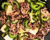 甘辛☆肉豆腐のゴーヤーチャンプルー作り方4写真