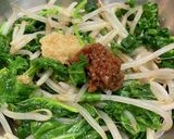 ケールともやしの姜葱醤作り方5写真