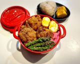 のっけ弁当2023.06.27鶏唐弁当作り方1写真