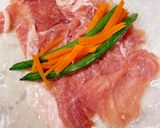 豚こま切れで、肉巻きいんげん^^作り方4写真