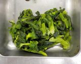 菜の花の白和え作り方4写真