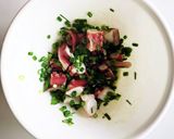 こんぶ茶で簡単♪蛸の冷製パスタ作り方2写真