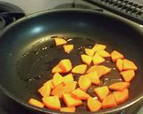 野菜と唐揚げのカレー炒め作り方5写真