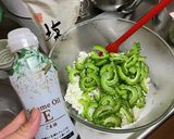 ごま油香る！ゴーヤの白和え作り方5写真