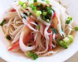 カニカマで素麺!作り方3写真