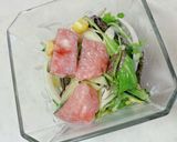 農家の作るスイカでサラダ作り方6写真