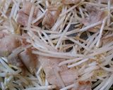 簡単！めちゃうま♪豚バラもやしの味噌炒め作り方3写真