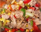 カラフル夏野菜★さっぱり甘酢の豚しゃぶ丼作り方4写真
