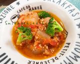 大根とひき肉のトマト煮☆作り方9写真