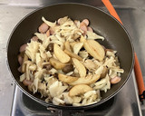 ウインナーとポテトのきのこ炒め作り方5写真