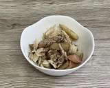 ウインナーとポテトのきのこ炒め作り方6写真