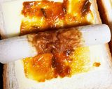 今朝の4w1hサンド「ねぎ味噌×ちくわ」作り方2写真