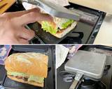 キューバサンド　ホットサンド　作り方7写真