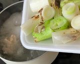 焼きネギの鶏味噌汁作り方7写真
