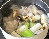 焼きネギの鶏味噌汁作り方8写真
