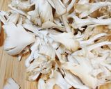 白舞茸と鶏肉の豆乳クリームペンネ作り方3写真