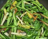 野菜のにんにくはちみつ炒め作り方5写真