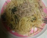 簡単ツナとほうれん草のパスタ作り方3写真
