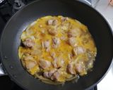 親子丼(鶏もも肉)作り方7写真