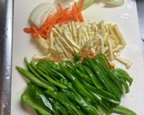 ノンミート青椒肉絲作り方1写真