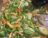 ノンミート青椒肉絲作り方5写真