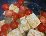 トマトと豆腐と卵の中華風チーズ炒め作り方6写真