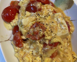 トマトと豆腐と卵の中華風チーズ炒め作り方8写真
