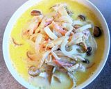 きのこたっぷりスープパスタ作り方9写真