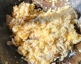 鰆と鮎魚醤の和風炒飯作り方4写真