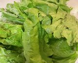 レタスの外葉 中華風おひたし作り方1写真