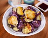 素材を味わう♪なすの大トロ塩焼き作り方4写真