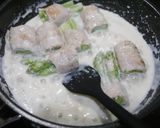 簡単！アスパラ肉巻きのクリーム煮作り方5写真
