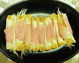 ★生ハムチーズ巻き★ ➕もやしの時短料理作り方5写真