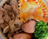 豚肉の塩焼きのお弁当作り方5写真