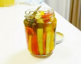【簡単レンチン】きゅうり等の即席ピクルス作り方10写真