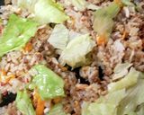 サッと簡単♡レタス炒飯♪お弁当に作り方3写真