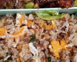 サッと簡単♡レタス炒飯♪お弁当に作り方4写真